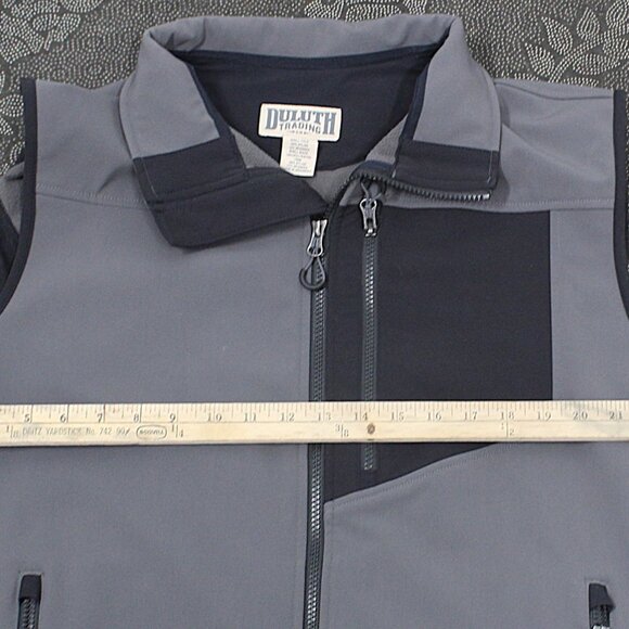 Duluth Trading Company Black Hills Windfront Vest Softshell Men's XL - Picture 7 of 8